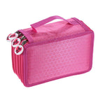 Pennal trippel og pennal trelags uten innhold – plass 72/48 blyanter Rosa 2