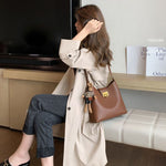 Bucket Bag Dame Stor Kapasitet