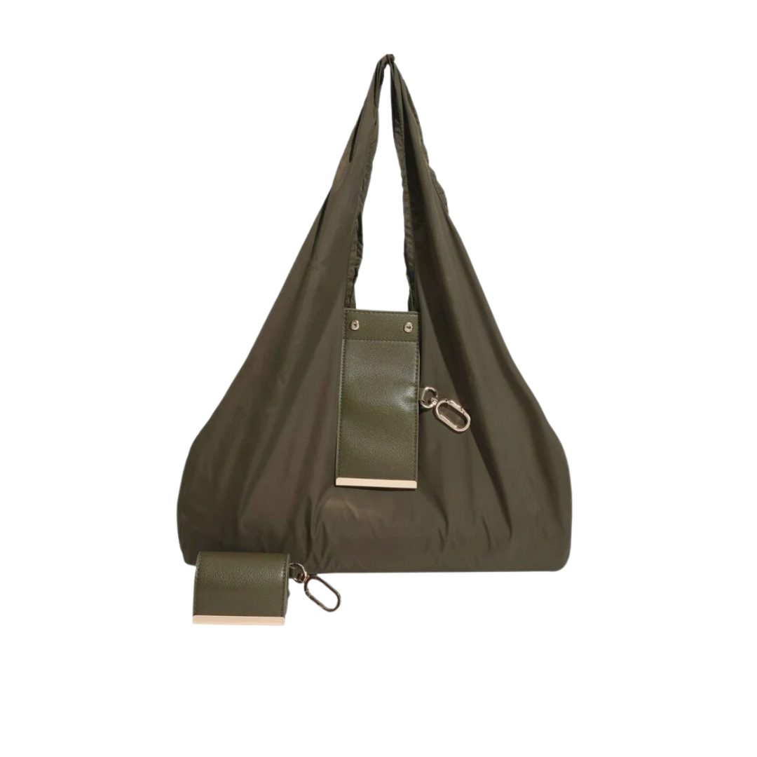 Nøkkelholder Veske - Kompakt Organizer med Glidelås