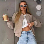 Bomberjakke for Dame – Elegant og Myk jakke til Høst og Vår