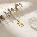 Tilpasset Bokstavhalskjede - Personalisert med Dine Initialer