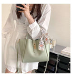 Retro Skulderveske Dame - Underarm Håndveske Messenger Bag