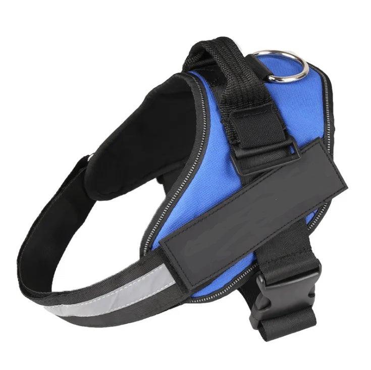 Personlig Tilpasset Hundesele Blå