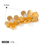 Hårsmykke Dame 18K Gullbelagt - Naturlige Marine Elementer Design Høyverdig Style D-17