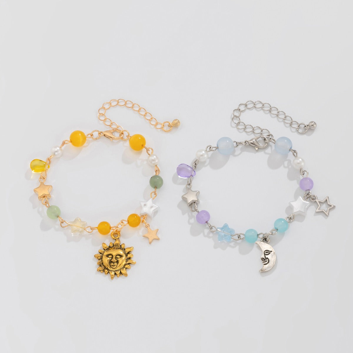 Armbånd Dame 18K Gullbelagt - Retro Elefant Oksehode Perle Skjell