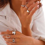 Smykkesett Dame - Ringer og Armbånd