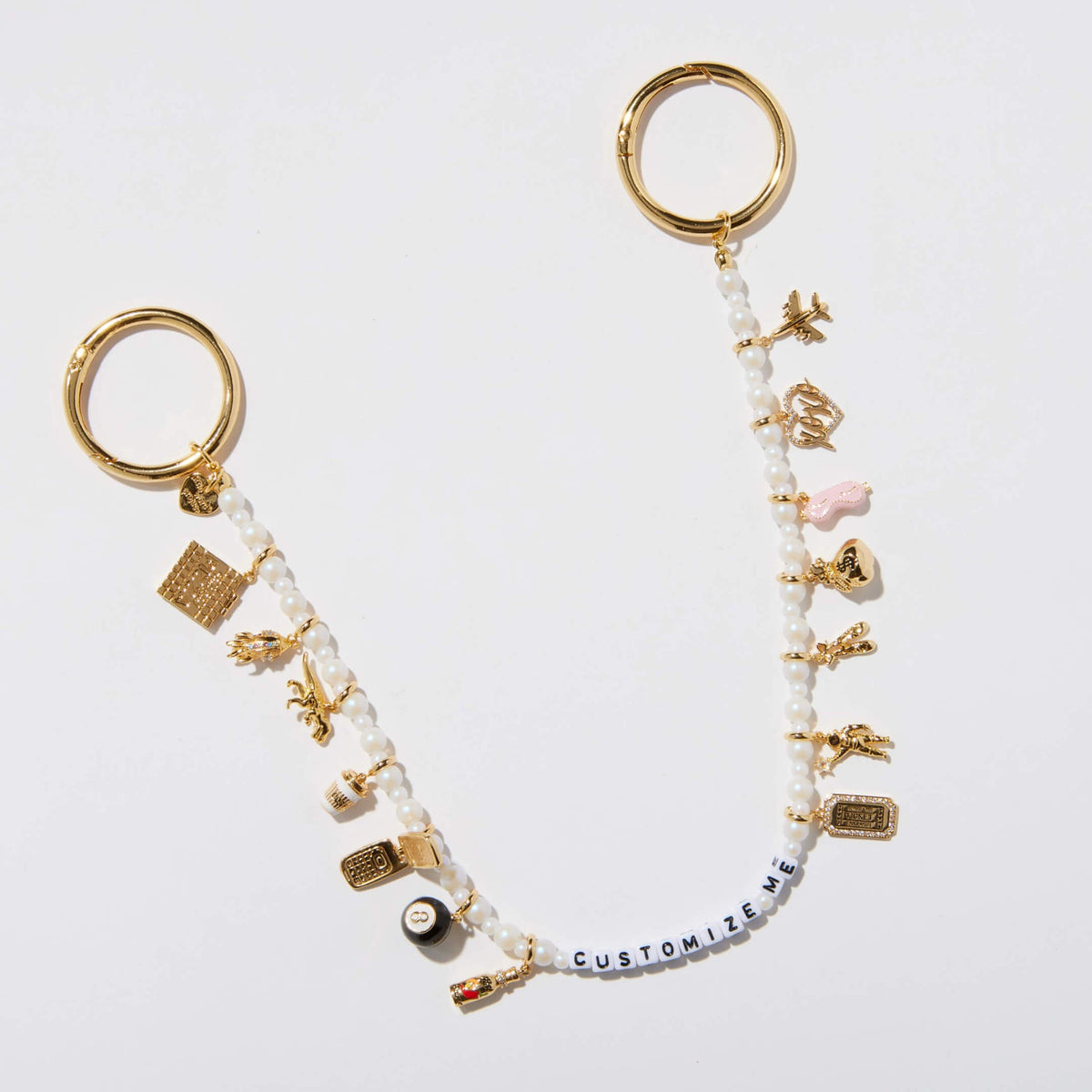 18K Gull Halskjede med Zirkonia Anheng - Elegant Smykke