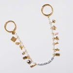 18K Gull Halskjede med Zirkonia Anheng - Elegant Smykke