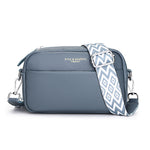 Liten Crossbody Veske Dame Blå Ekte Skinn - 9 Farger 369kr