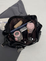 Retro Tote Bag Dame | Europeisk Stil Skulder- og Crossbody-veske