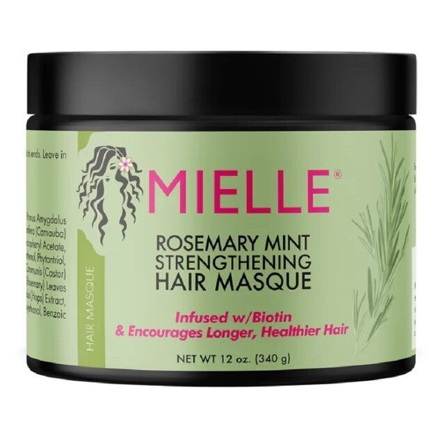 Mielle rosmarin hårolje, Hårpleiesett: olje, Hårmaske, Sjampo og Balsam Hair mask