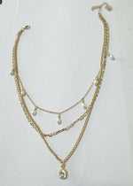 Elegant Flerlags Halskjede i Gull - Minimalistisk Smykke for Kvinner 123