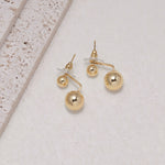 Retro Geometriske Øredobber for Dame 19#WH0520-1