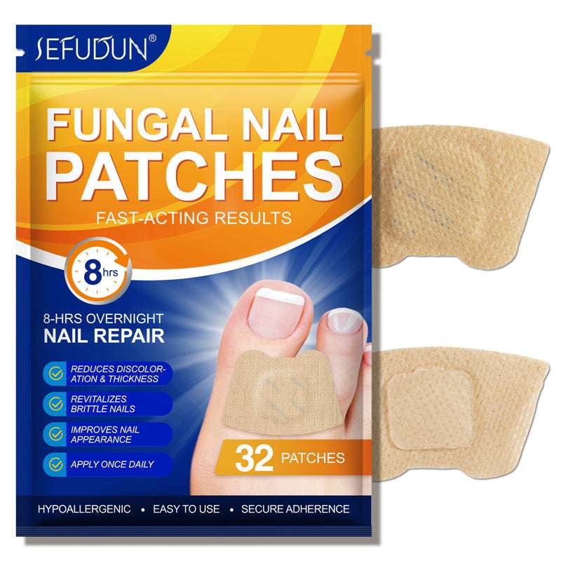 Fotnegl desinfiseringsplaster – Effektiv neglebehandling SEFUDUN Nail Antibacterial Patch 32p standard