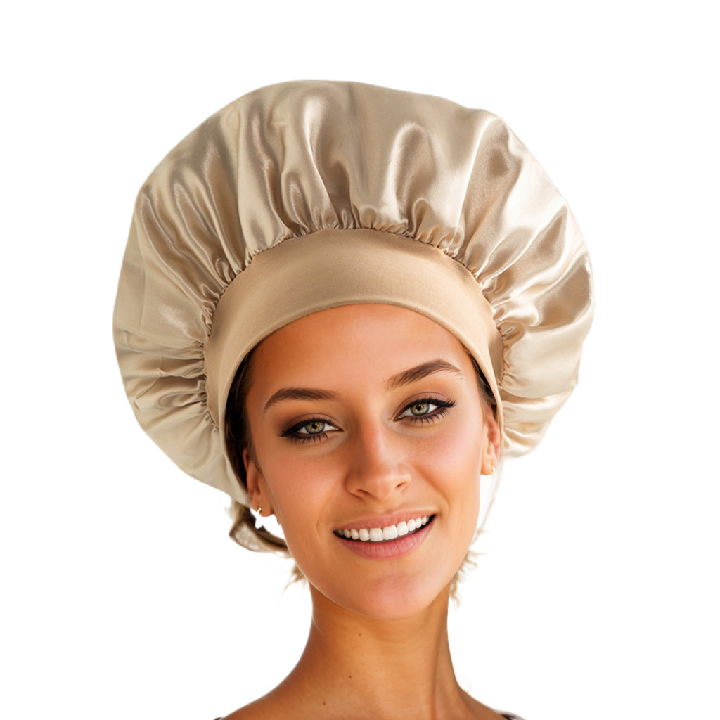 Bredbremmet Elastisk Nattlue for Dame Kaqi