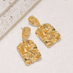 Retro Geometriske Øredobber for Dame 7#WH1124-1