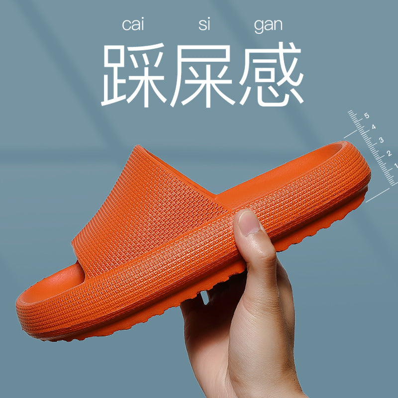 Tykke Flip Flop med Myk Såle Orange 40-41