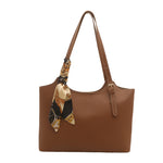 Stor Tote Bag Dame 2025 - Skulderveske med God Kapasitet Light brown