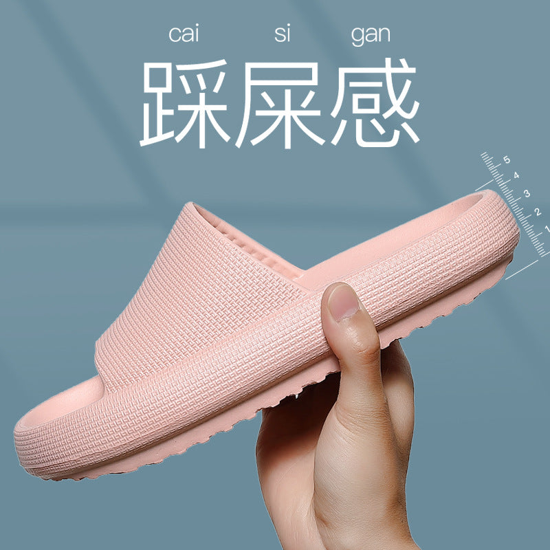 Tykke Flip Flop med Myk Såle Pink 38-39