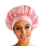 Bredbremmet Elastisk Nattlue for Dame Nude powder