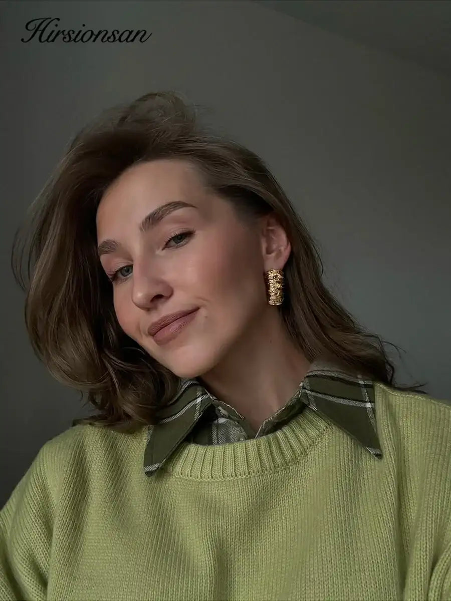 Strikket Genser Dame - Oversized Varm Pullover 2025