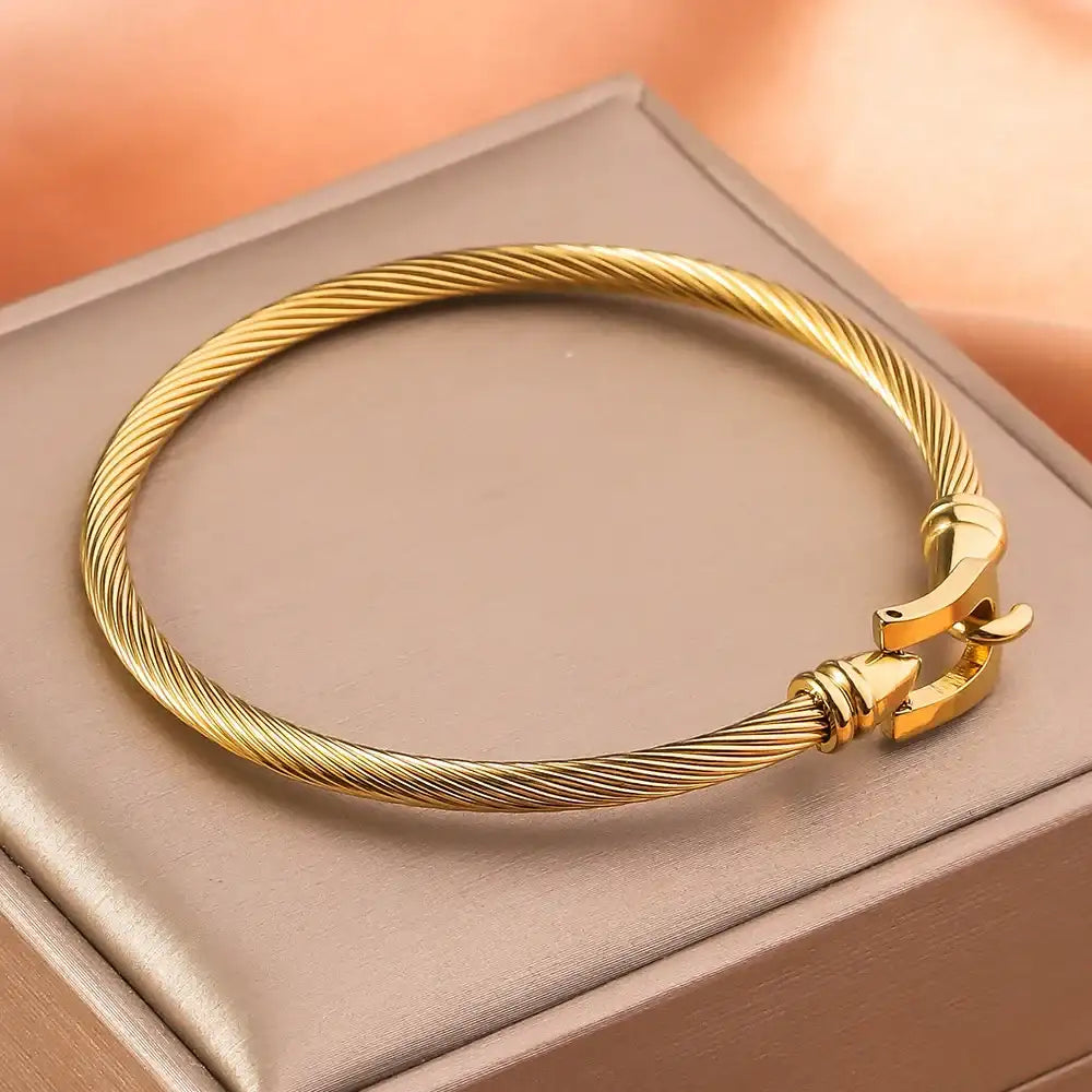 Titanstål Armbånd Dame - Hjerte Armbånd Vaskbart 1PCS-Type 2