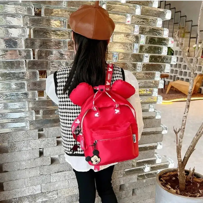 Disney Mickey Mouse Skolesekk - Barnehage Ryggsekk for Barn
