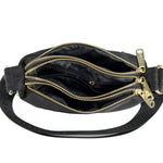 Crossbody Veske Dame - Vanntett Nylon Skulderveske med 3 Lag