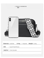Crossbody Veske Dame Ekte Skinn