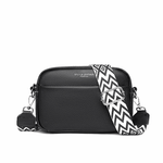 Crossbody Veske Dame svart Ekte Skinn - 5 Farger 399krSvart