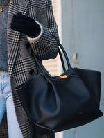 Premium Tote Bag - Stor Håndveske i Skinn med Stor Kapasitet