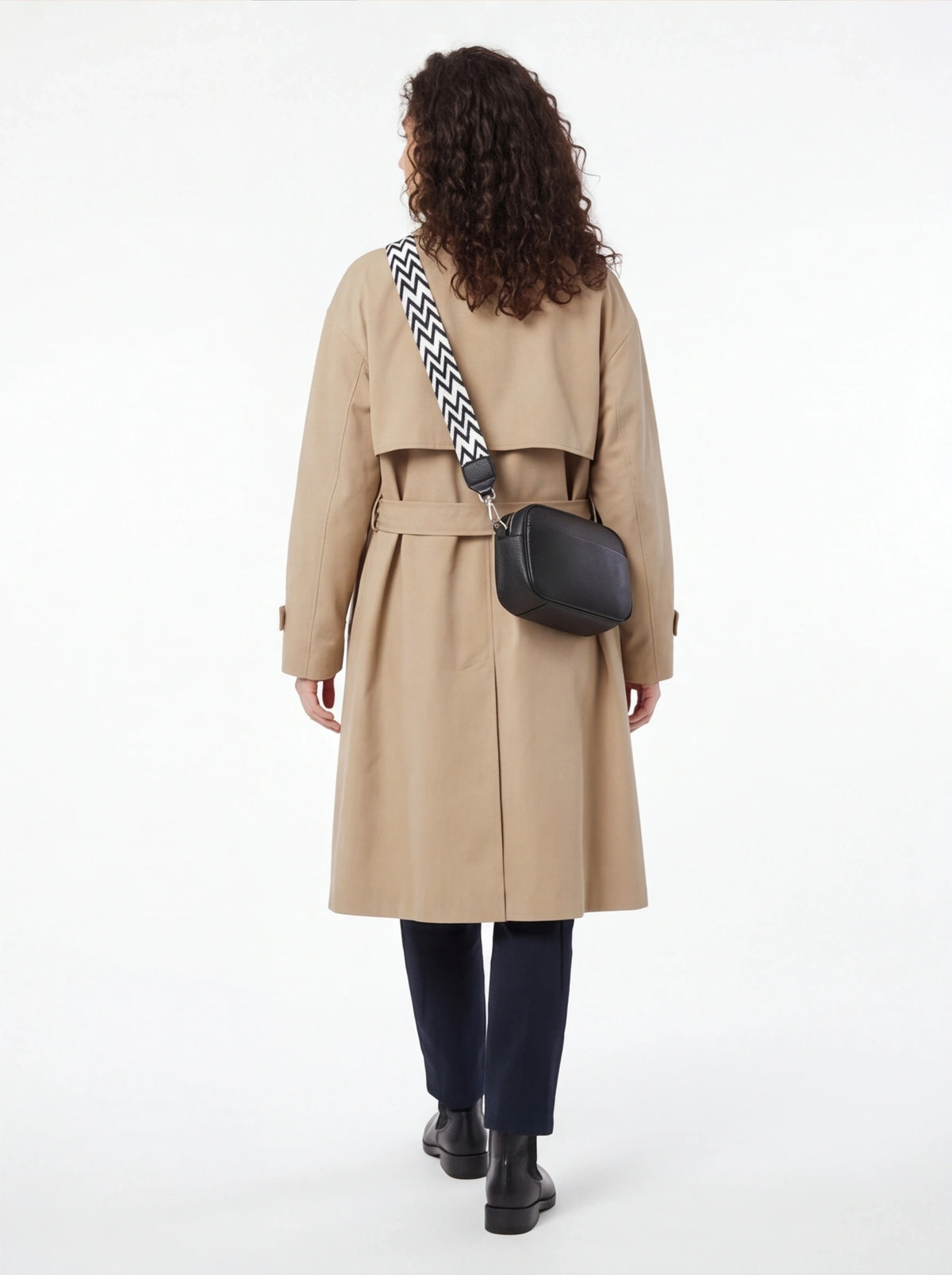 Crossbody Veske Dame Ekte Skinn