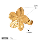 Hårsmykke Dame 18K Gullbelagt - Naturlige Marine Elementer Design Høyverdig Style S-008