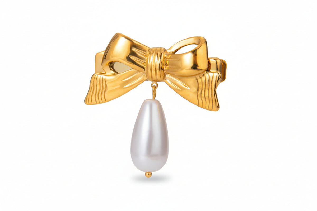 Hårsmykke Dame 18K Gullbelagt - Naturlige Marine Elementer Design Høyverdig Style T-006