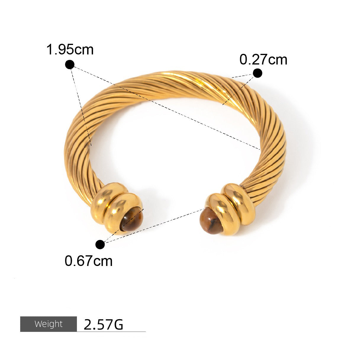 Smykkesett Dame 18K gullbelagt - Hjerte og Geometrisk Design Halskjede Øredobber Ring Style G-Ring-27