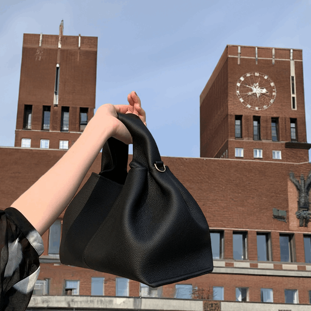 Crossbody veske dame i fransk stil