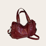 Retro Tote Bag Dame | Europeisk Stil Skulder- og Crossbody-veske