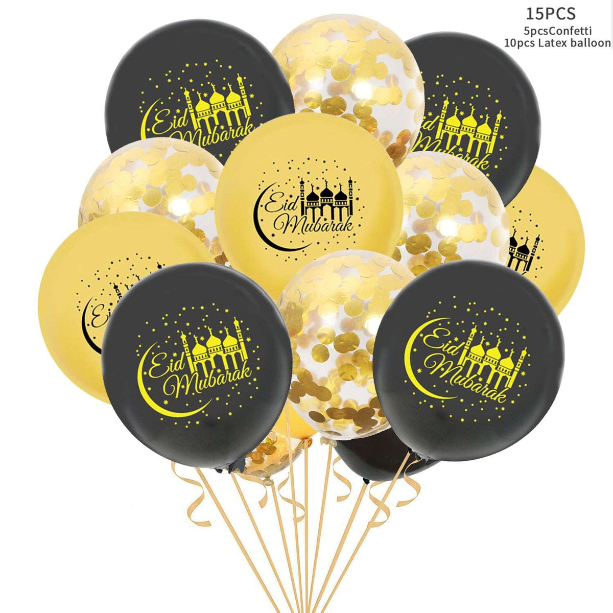 Eid Mubarak Latex Ballonger - Perfekt for EID Feiring - trendyglobal.no