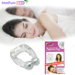 Silicone Magnetic Anti Snore Stop Snoring Nose Clip Sleep Tray Sleeping Aid Apnea Guard Night Device - Trendyglobal 