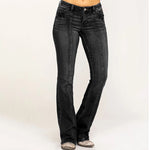 Low Waist Slim Fit Denimbukser