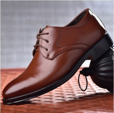 Black Shoes With Pointed Toe For Men - Trendyglobal 