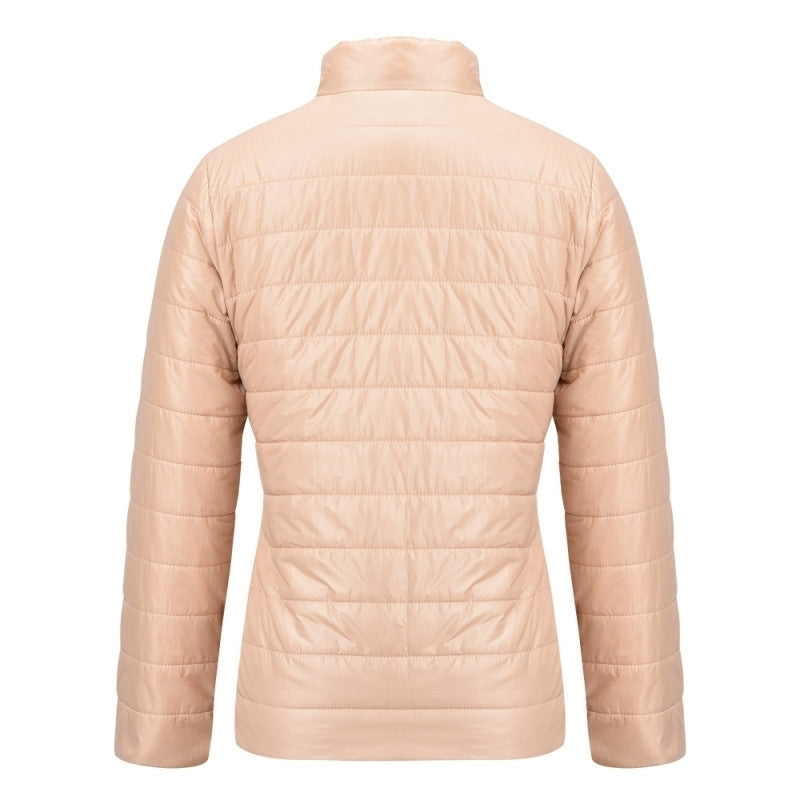 DunJakke Beige Vinterjakke for Damer - Trendyglobal 