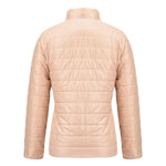 DunJakke Beige Vinterjakke for Damer - Trendyglobal 