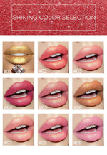 Shiny Metallic Lipstick Pearlescent Color Temperature Change Lipstick Gilt Lipstick - Trendyglobal 