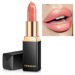 Shiny Metallic Lipstick Pearlescent Color Temperature Change Lipstick Gilt Lipstick - Trendyglobal 