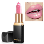 Shiny Metallic Lipstick Pearlescent Color Temperature Change Lipstick Gilt Lipstick - Trendyglobal 