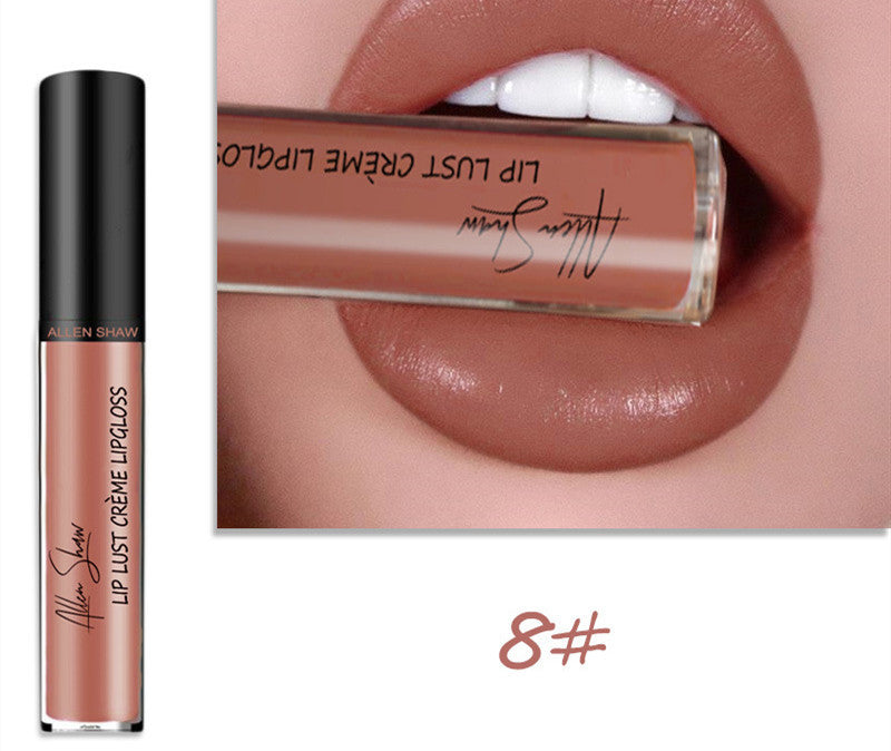 Silky Cream Texture Lip Gloss Aliexpress Shopee Cross-Border Exclusive Lip Glaze Lip Gloss Lipstick - Trendyglobal 