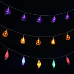 LED-Dekorerte Halloween-Lys | Varmhvitt Lys | Perfekt for Festlig Dekorasjon - Trendyglobal 