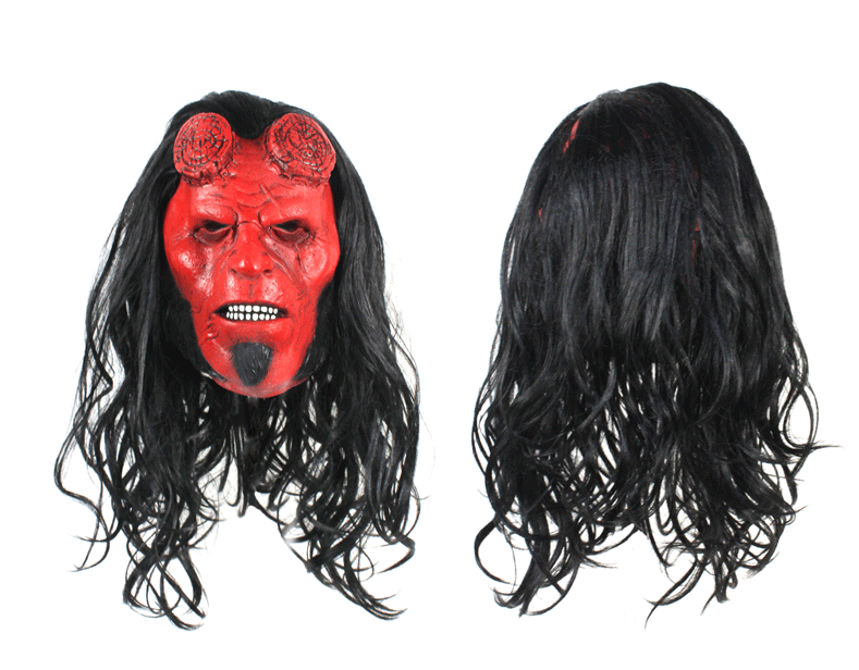 Halloween maske - Karakter: Hellboy fra filmen Hellboy - Trendyglobal 