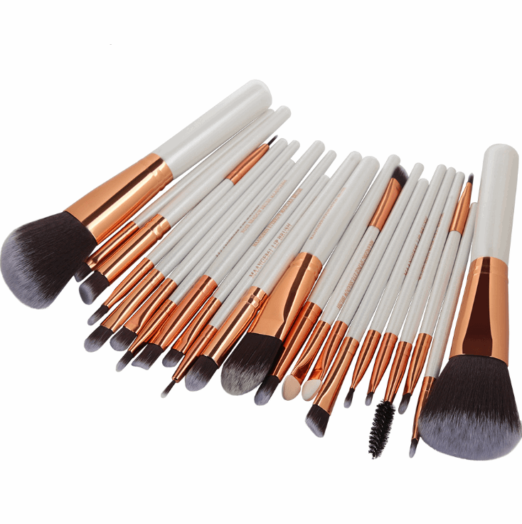 22 Piece Cosmetic Makeup Brush Set - Trendyglobal 